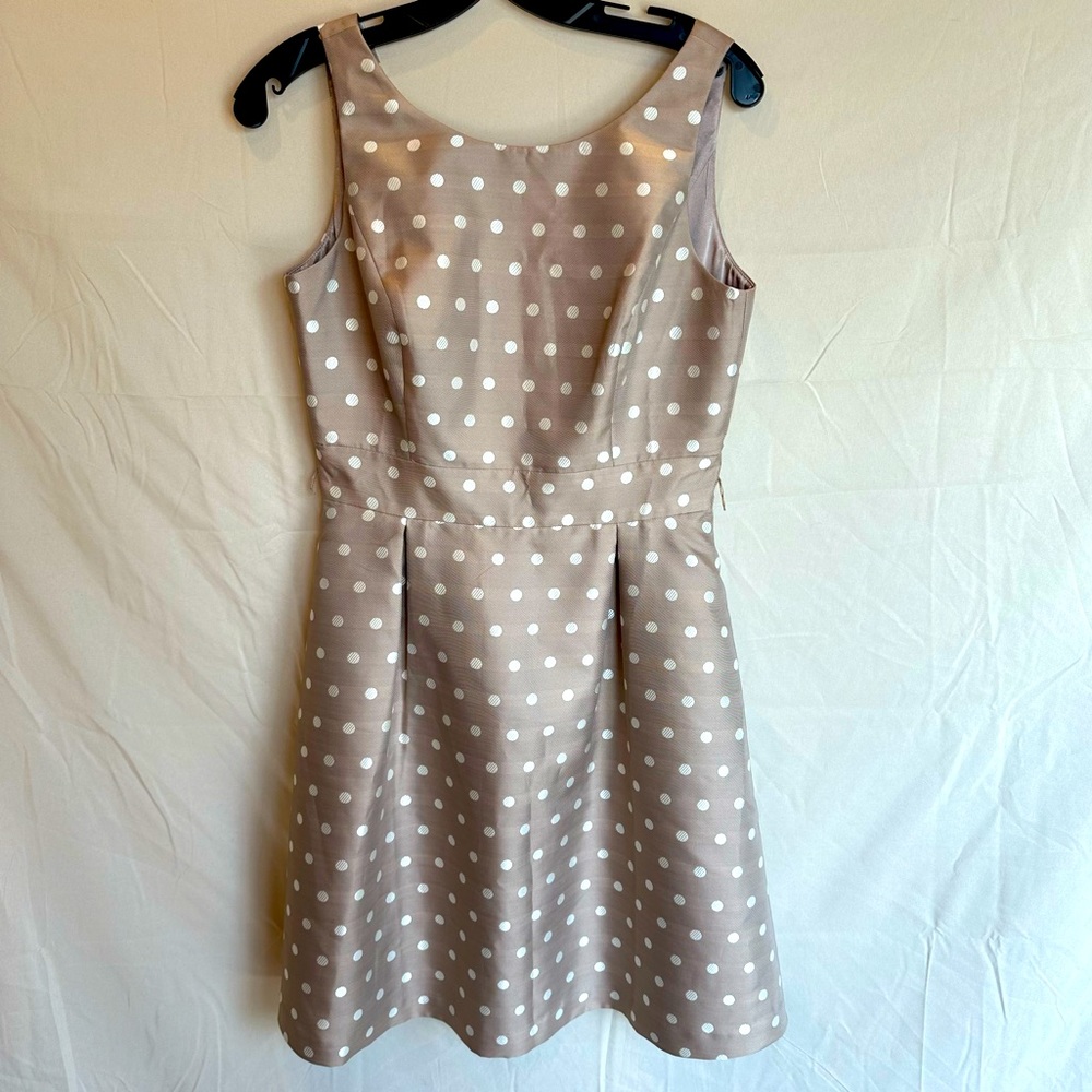 White House Black Market polka dot dress